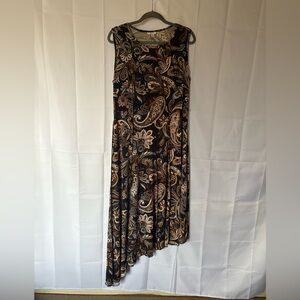 NWOT Established 1946 Asymmetrical Sleeveless Dress - Size XL